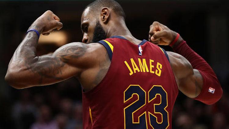 LeBron James, small forward Cleveland Cavaliers.