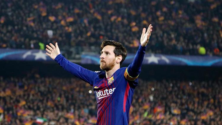 Selebrasi Messi