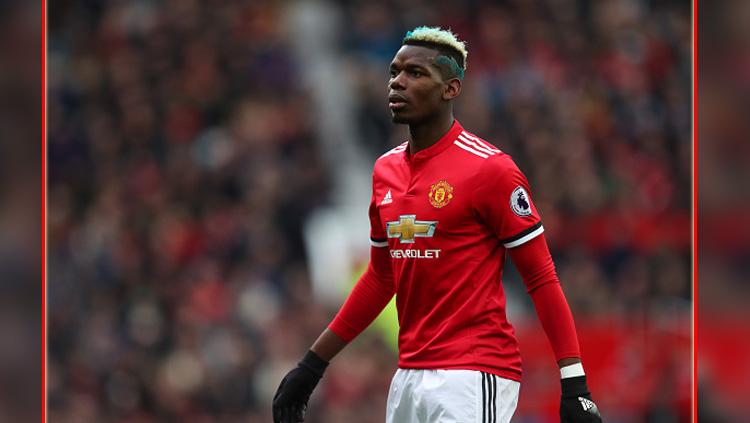 Paul Pogba, pemain bintang Man United. - INDOSPORT
