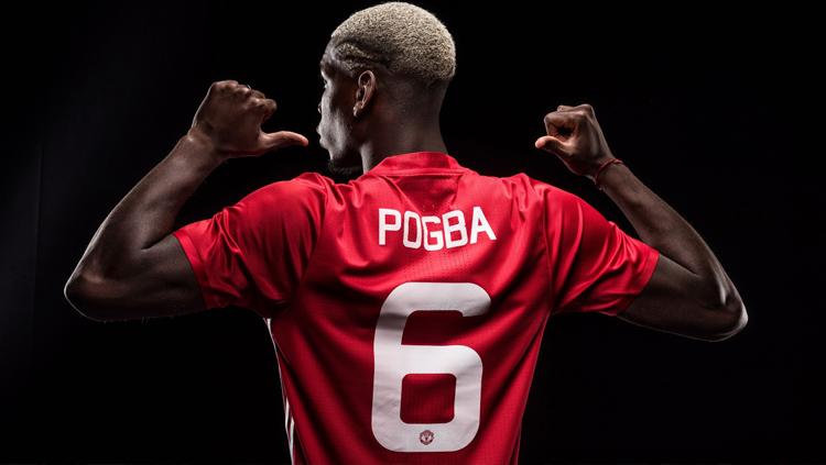 Paul Pogba, pemain bintang Man United. Copyright: INDOSPORT