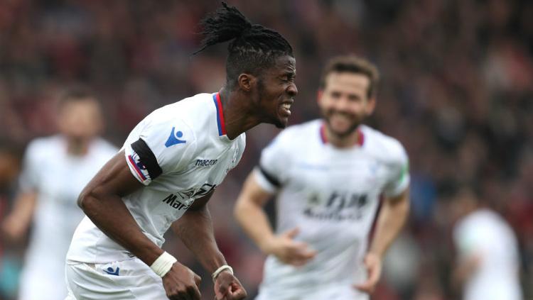 Penyerang Crystal Palace, Wilfried Zaha Copyright: Getty Image