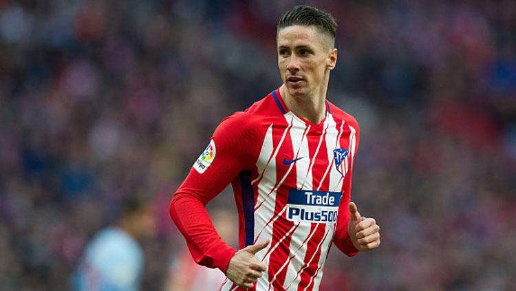 Fernando Torres, striker Atletico Madrid. Copyright: Getty Image