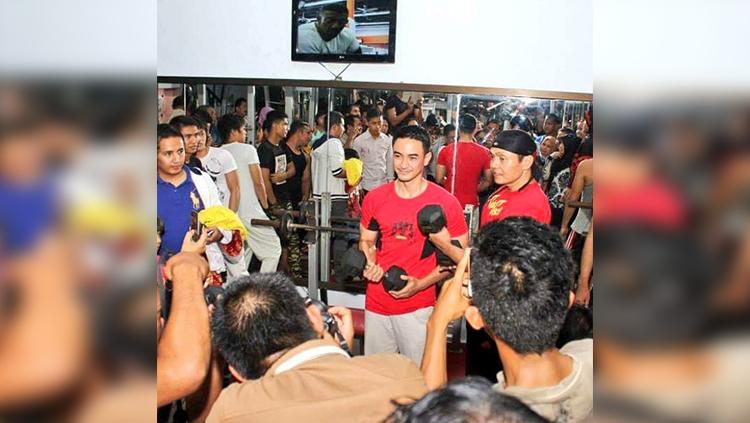 Zumi Zola saat Gym. Copyright: Instagram@gmpzo