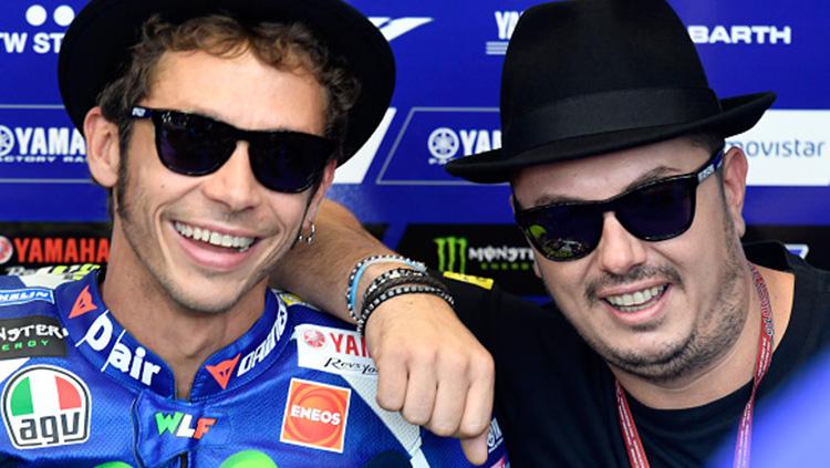Uccio dan Valentino Rossi.