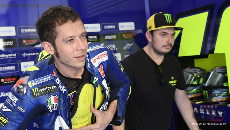 Uccio dan Valentino Rossi. - INDOSPORT