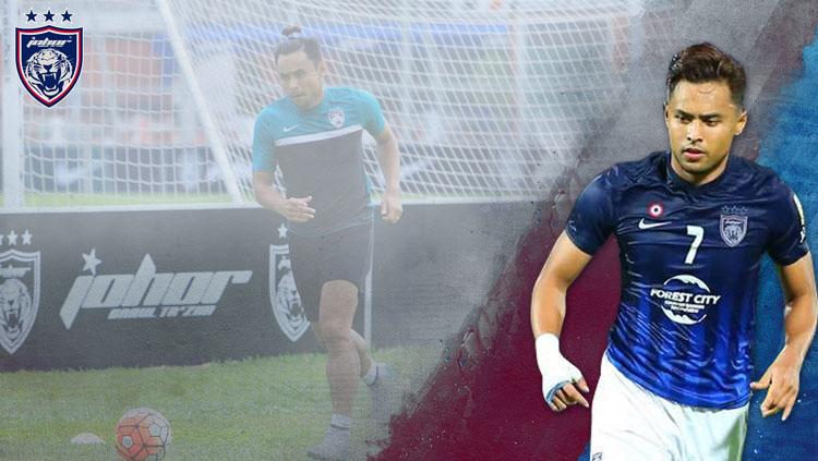 Penggawa Johor Darul Tazim, Aidil Zaufan. - INDOSPORT