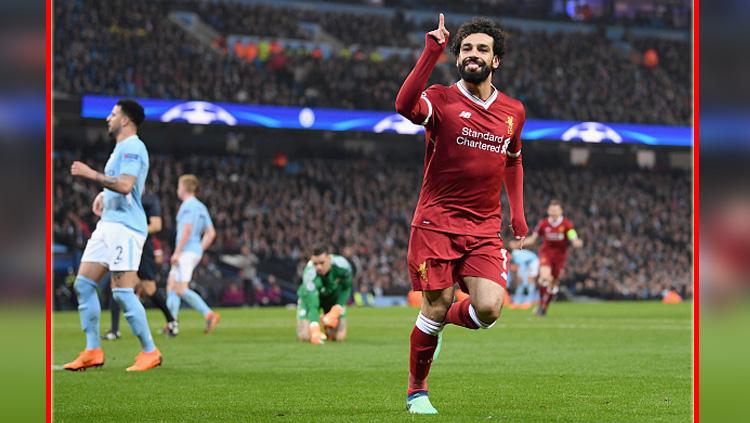 Mohamed Salah, pemain bintang Liverpool.