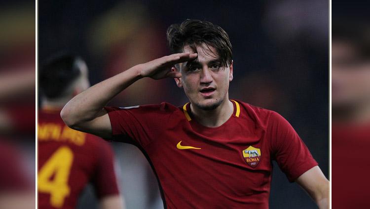 Cengiz Under, gelandang sayap kanan AS Roma. Copyright: Getty Images