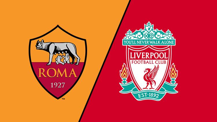 AS Roma vs Liverpool. - INDOSPORT