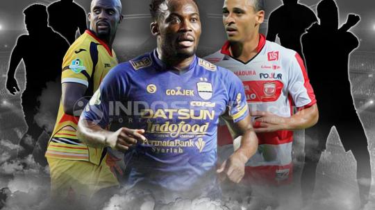 Mohamed Sissoko, Michael Essien dan Peter Odemwingie