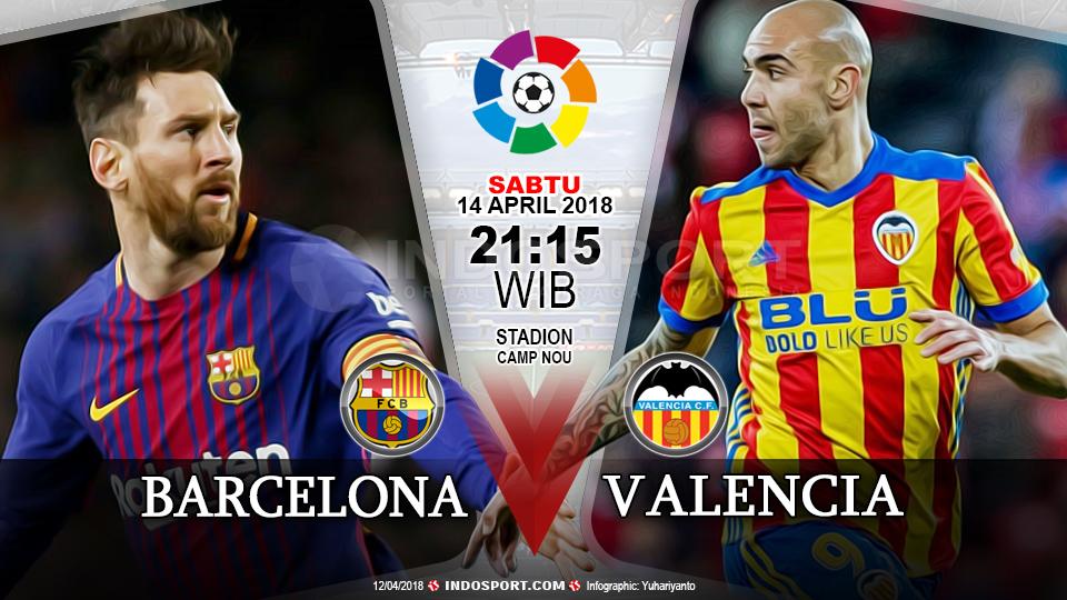 Prediksi Barcelona vs Valencia - INDOSPORT
