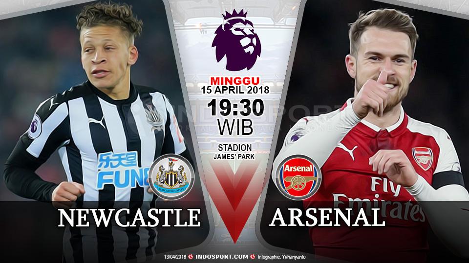 Prediksi Newcastle United vs Arsenal. - INDOSPORT