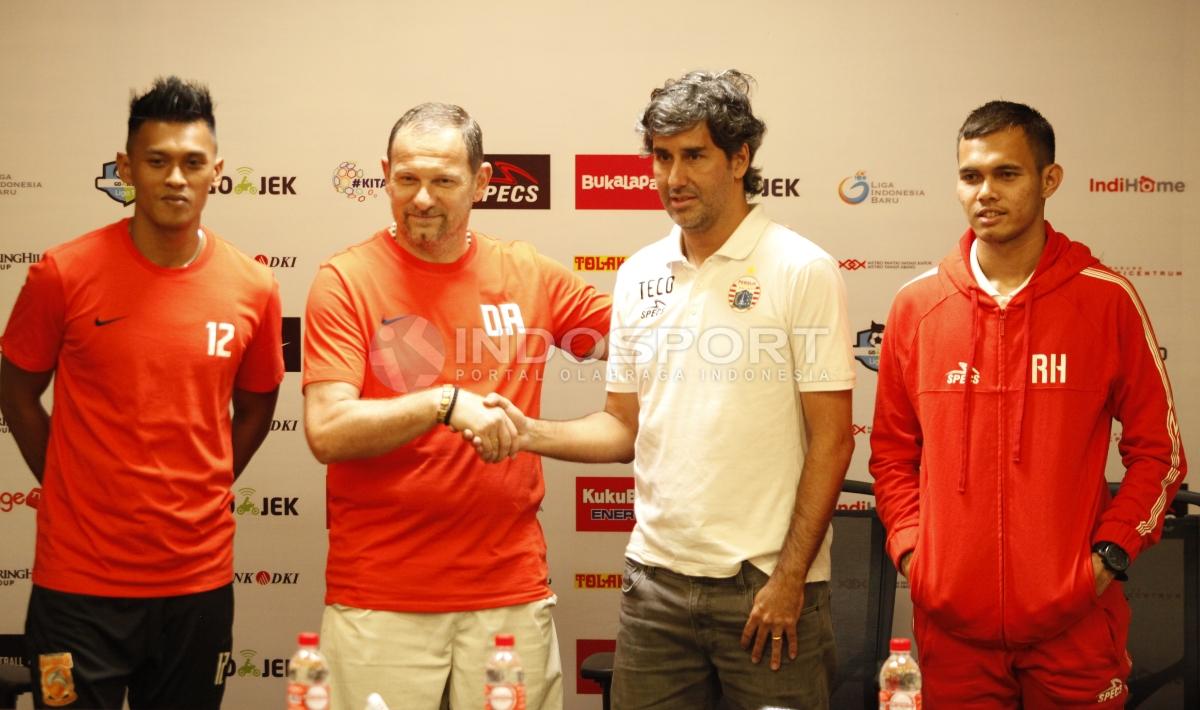 Jumpa Pers Persija vs Borneo FC Copyright: Herry Ibrahim/INDOSPORT