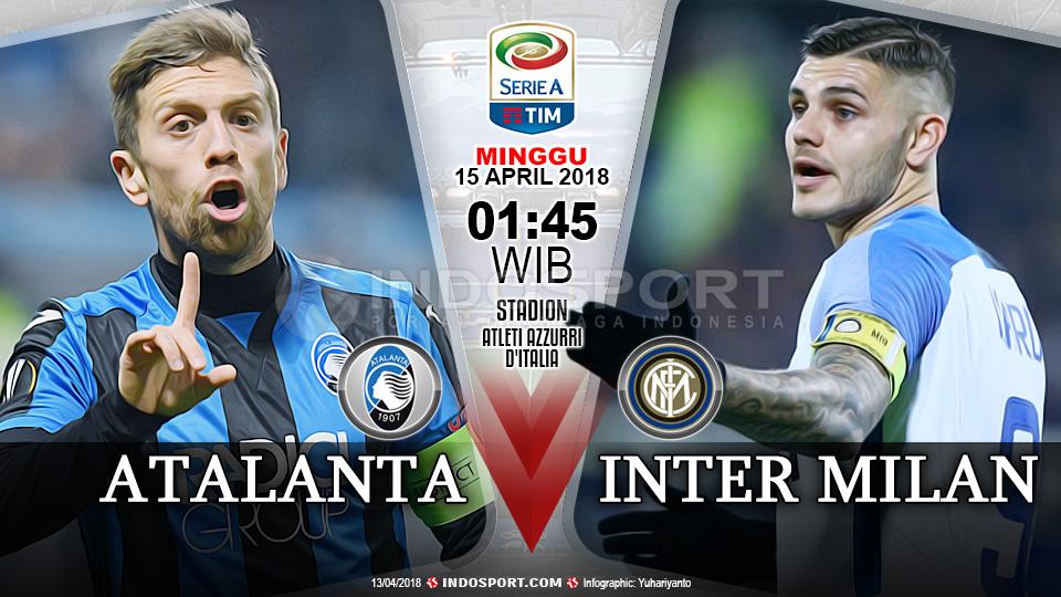 Prediksi Atalanta vs Inter Milan - INDOSPORT