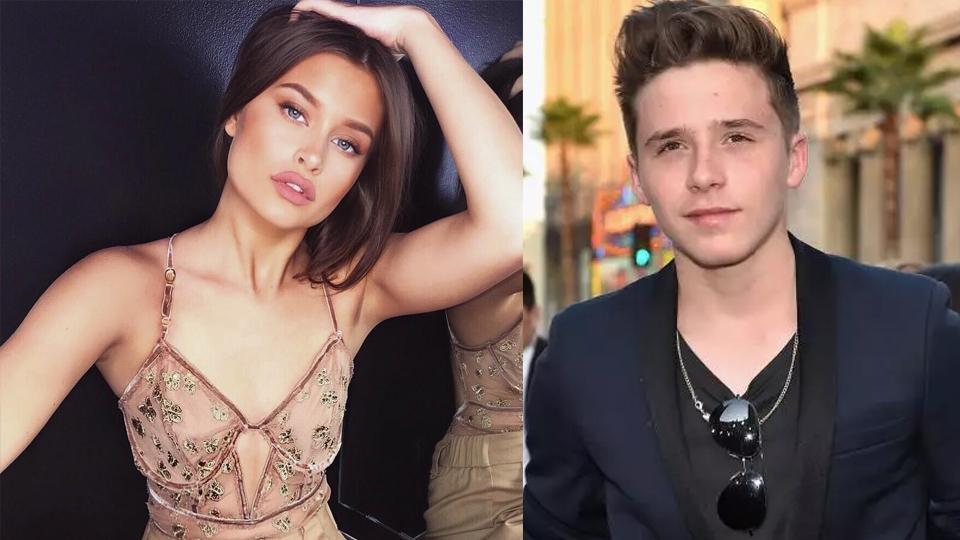 Brooklyn Beckham dan Lexi Wood.