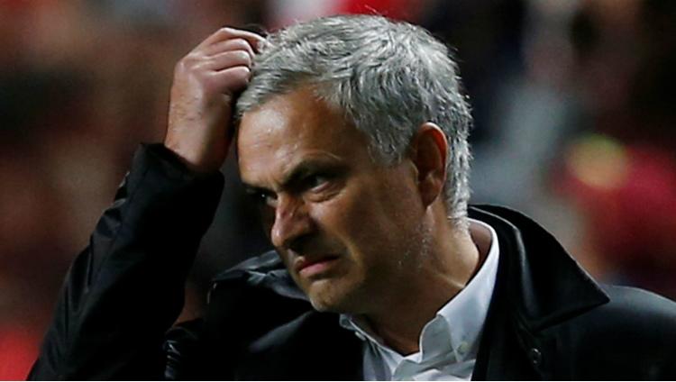 Pelatih Manchester United, Jose Mourinho.