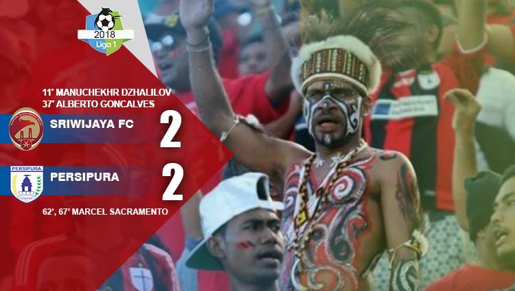 Sriwijaya FC vs Persipura.