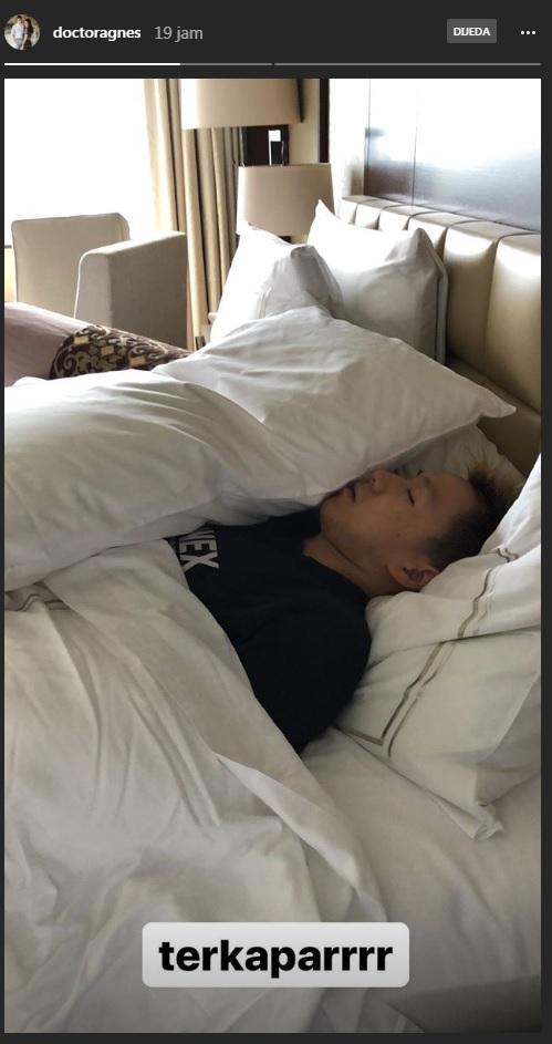 Instastory di akun Instagram milik Agnes. Copyright: Instagram @doctoragnes.