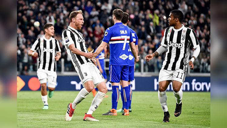 Juventus vs Sampdoria.