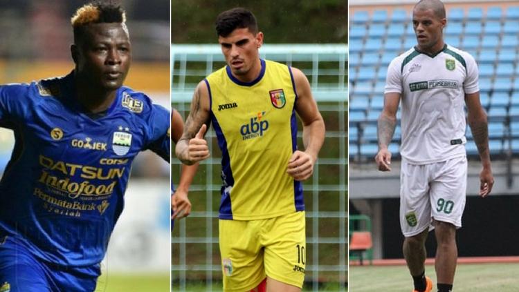 Top Skor Sementara Liga 1 2018. - INDOSPORT