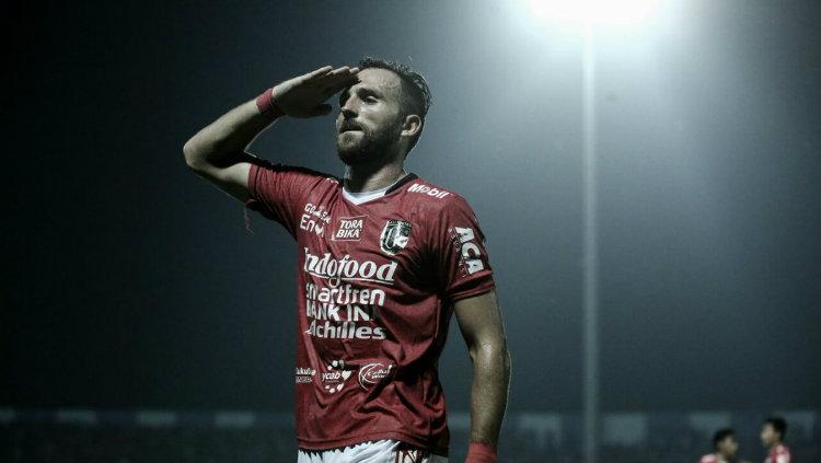 Penyerang Bali United, Ilija Spasojevic, yang berpeluang mengulangi kejayaannya di kancah malaysia apabila bergabung ke FELDA United.