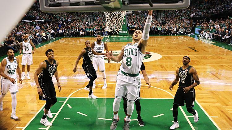 Milwaukee Bucks vs Boston Celtics.
