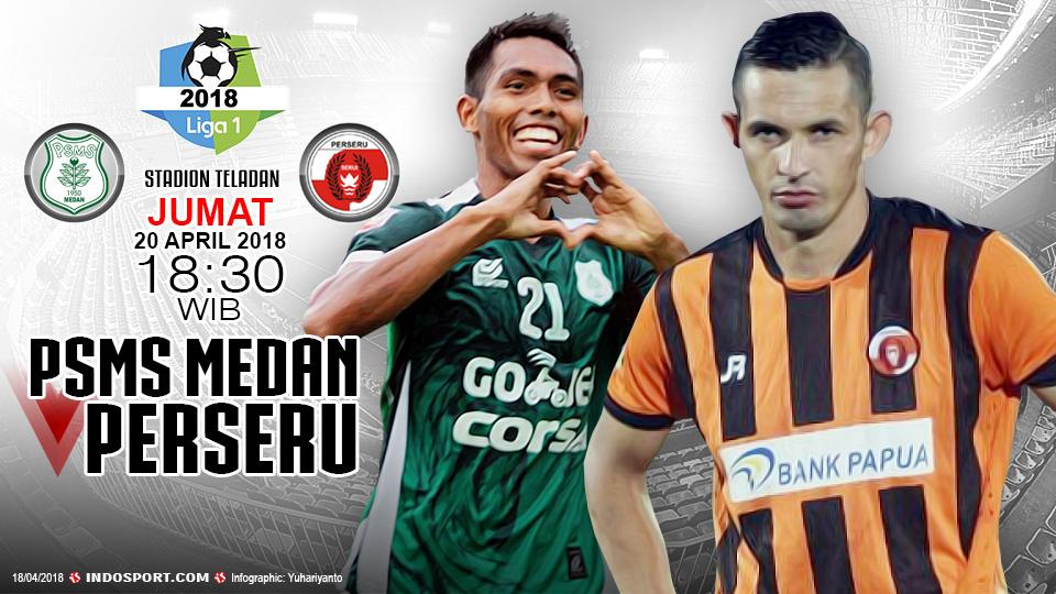 Prediksi PSMS Medan vs Perseru Serui
