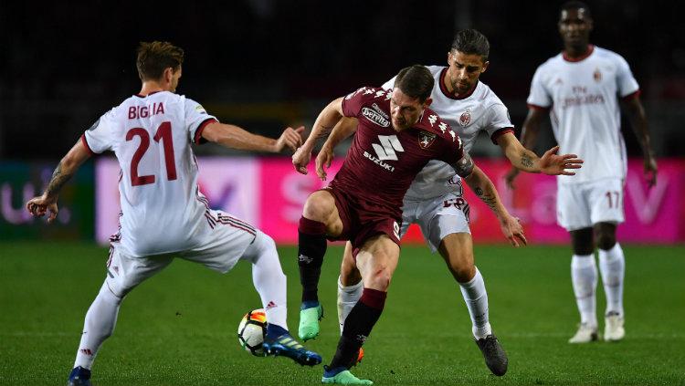 Torino vs AC Milan. - INDOSPORT