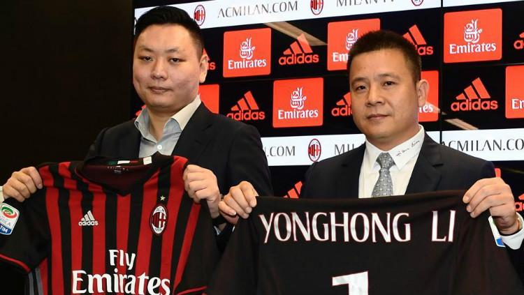 Pemilik AC Milan, Yonghong Li
