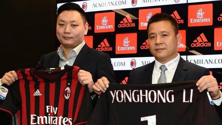 Pemilik AC Milan, Yonghong Li - INDOSPORT