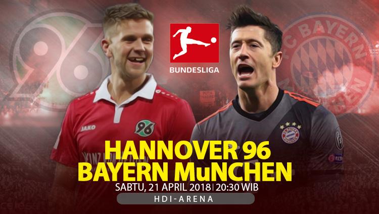 Prediksi Hannover 96 vs Bayern Munchen.