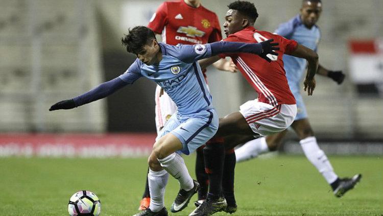 Manchester United U-23 vs Manchester City U-23. - INDOSPORT