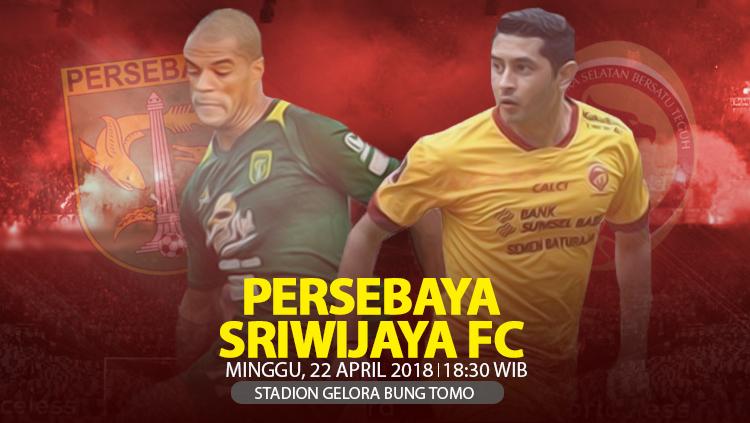 Persebaya Surabaya vs Sriwijaya FC.