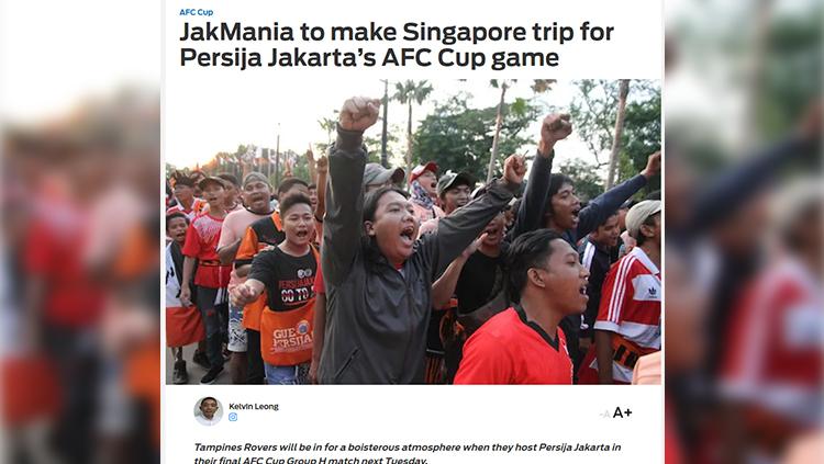 Jakmania. Copyright: Fox Sport Asia