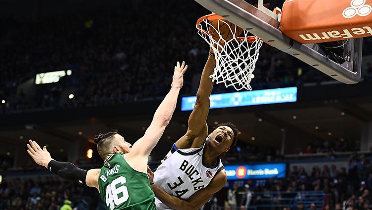 Boston Celtics vs Milwaukee Bucks.