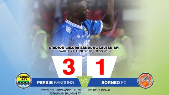Persib Bandung vs Borneo FC