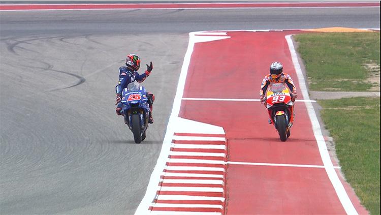 Marco Vinales (kiri) dan Marc Marquez (kanan) Copyright: INDOSPORT