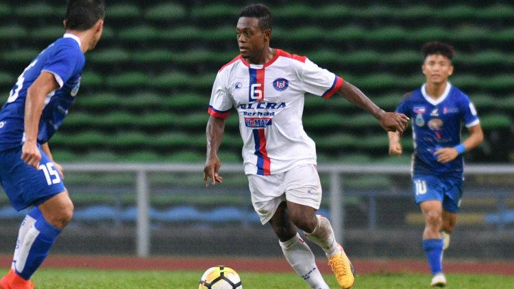 Pemain Felcra FC David Laly.