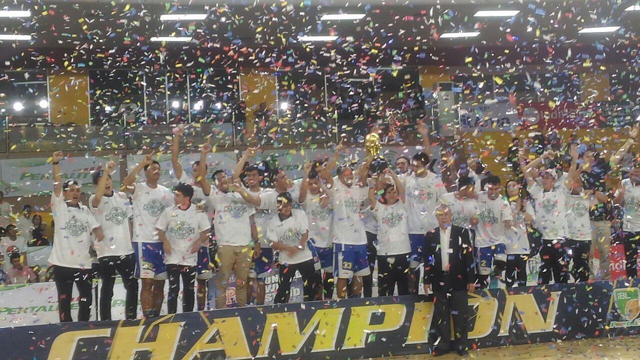 Satria Muda juara IBL 2018. - INDOSPORT