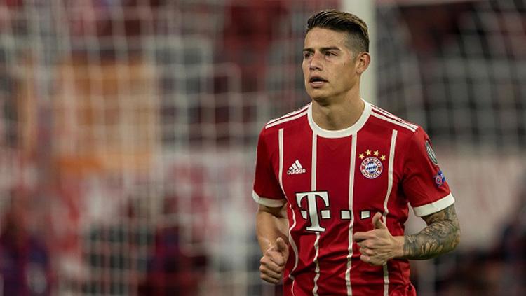 James Rodriguez, gelandang serang Bayern Munchen. - INDOSPORT