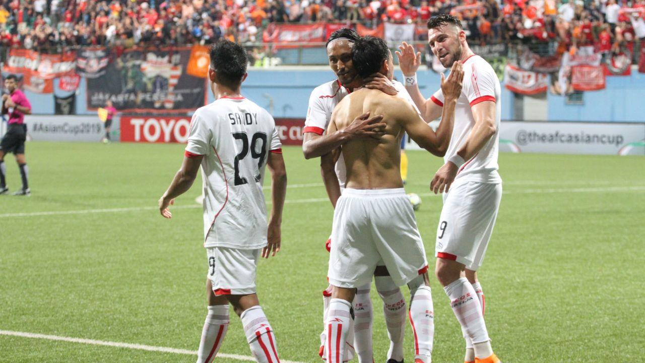 Tampines Rovers vs Persija Jakarta.