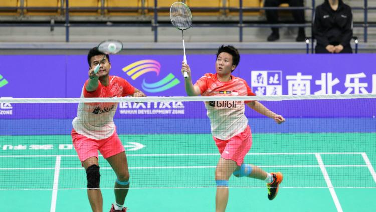 Tontowi Ahmad/Liliyana Natsir di BATC 2018.