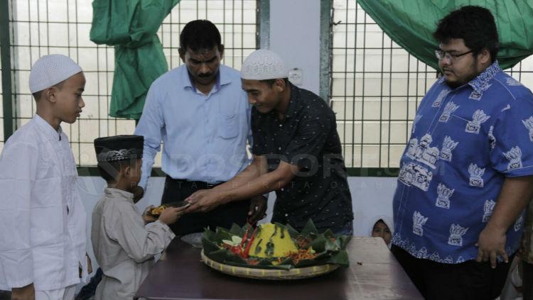 PSMS Medan kunjungi Panti Asuhan