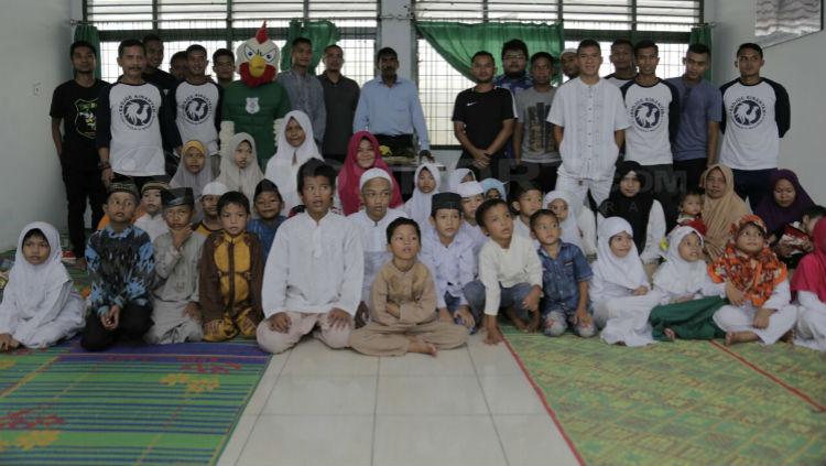 PSMS Medan kunjungi Panti Asuhan