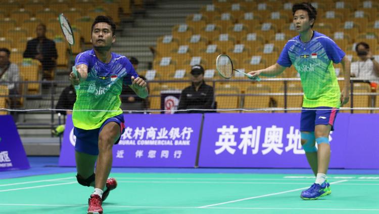 Tontowi Ahmad/Liliyana Natsir di BATC 2018.