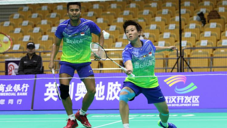 Tontowi Ahmad/Liliyana Natsir di BATC 2018.