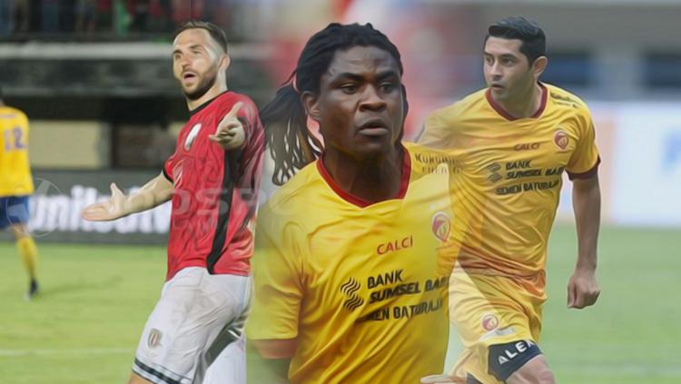 Ilija Spasojevic, Bio paulin, dan Esteban Vizcarra. - INDOSPORT