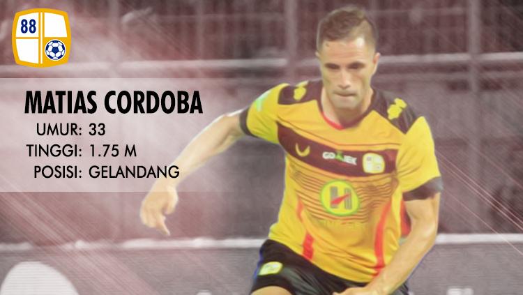 Barito Putera vs Bhayangkara FC (Matias Cordoba). Copyright: INDOSPORT