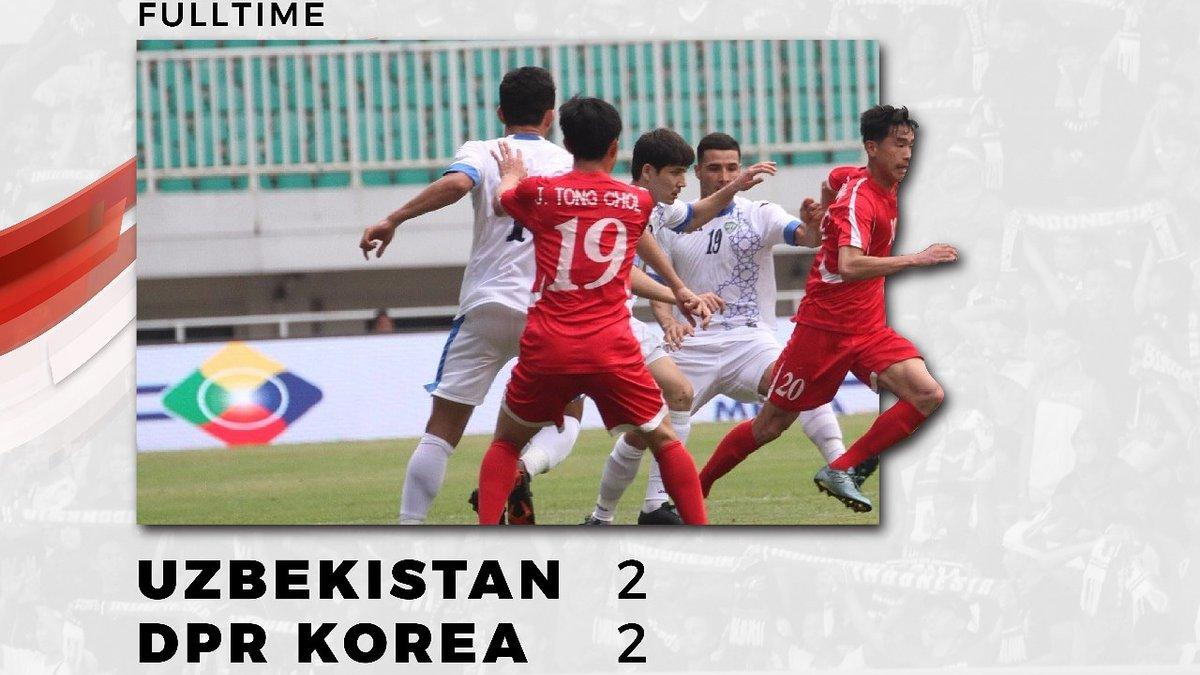 Uzbekistan U-23 vs Korea Utara U-23