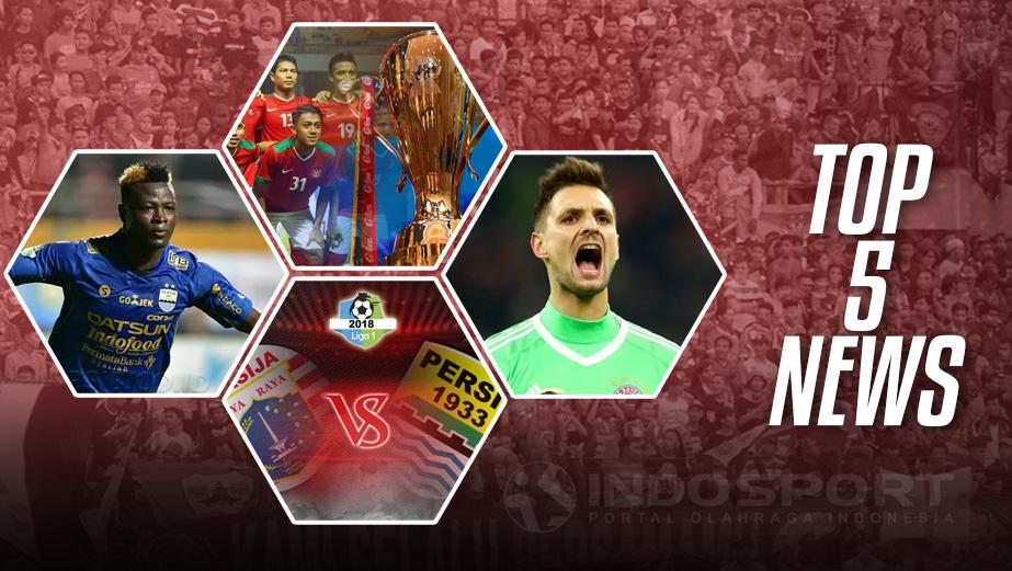 Top 5 News. - INDOSPORT